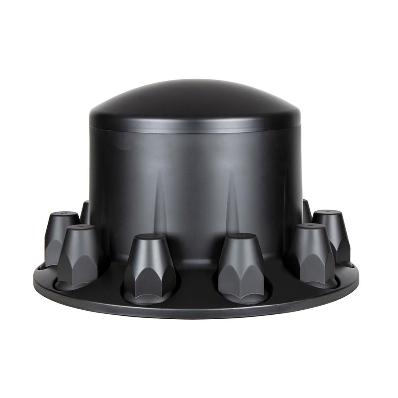 Chrome or Matte Black Dome Rear Axle Cover With 33mm Thread on Nut Cover