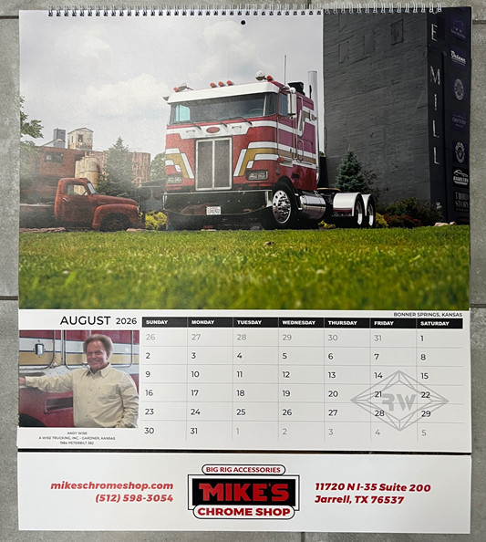 2026 Rockwood Calendar 19"*22"