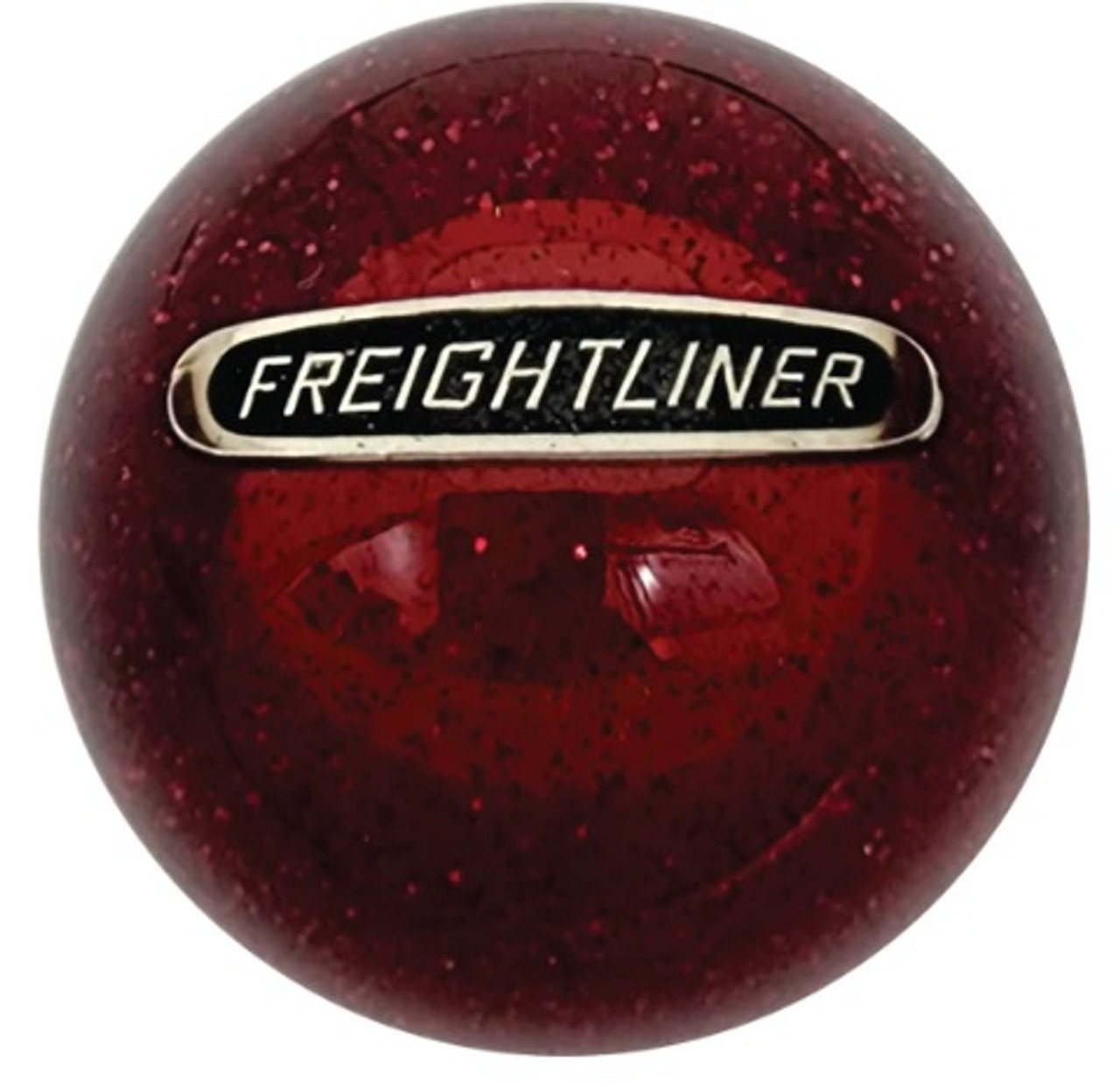 Round Shift Knob with Freightliner Logo