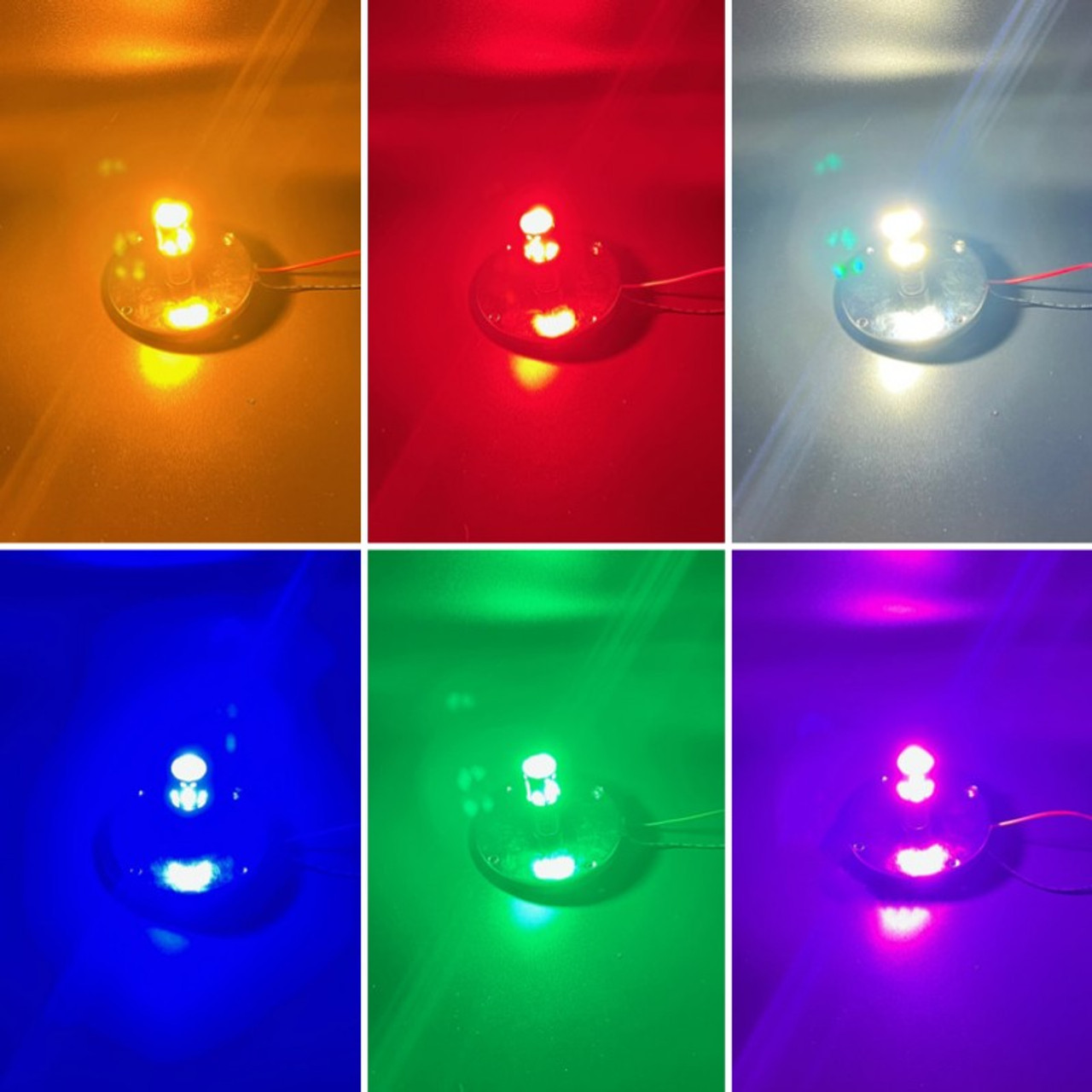 1 Color 1156 or 1157 LED Bulb Glass Watermelon Light