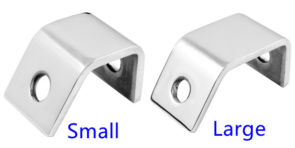 Stainless Steel Heavy Duty Angled U Shape Mounting Bracket