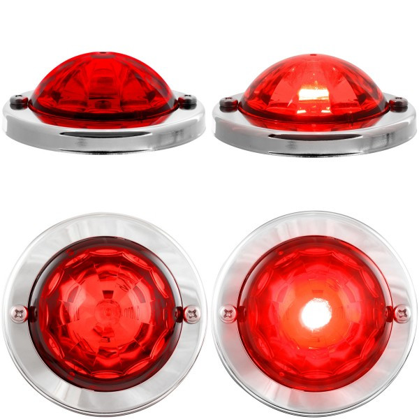 Low Profile Super Star Watermelon LED Sealed Light with Stainless Steel Bezel
