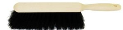 7" Black Plastic Counter Duster Brush