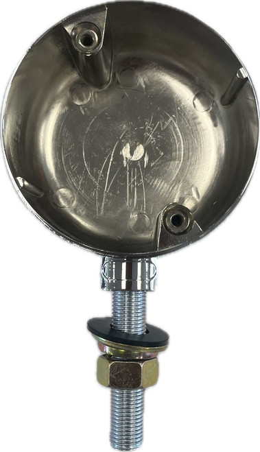 Chrome Die Cast Single Face Light Housing