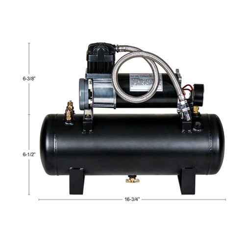 Heavy Duty 12V 150 PSI Air Compressor & Tank Kit