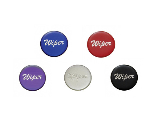 "Wiper" Glossy Dash Knob Sticker Only