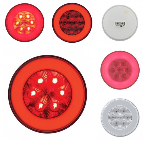 21 LED 4" Red Stop, Turn & Tail Glo Light