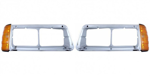 Freightliner FLD Headlight Bezel With Turn Signal