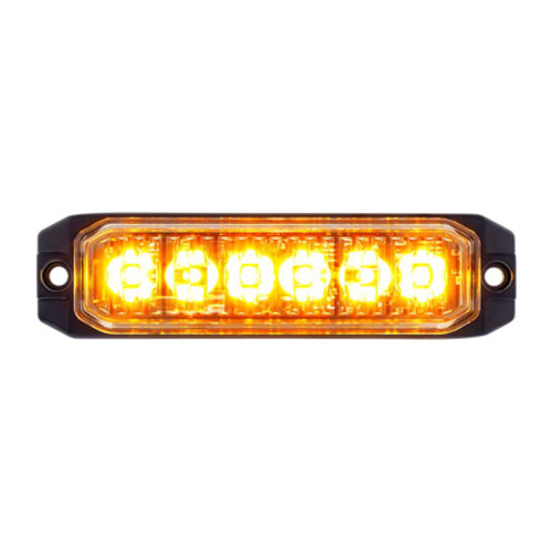 Assorted Colors 6 High Power LED "Competition Series" Slim Warning Light