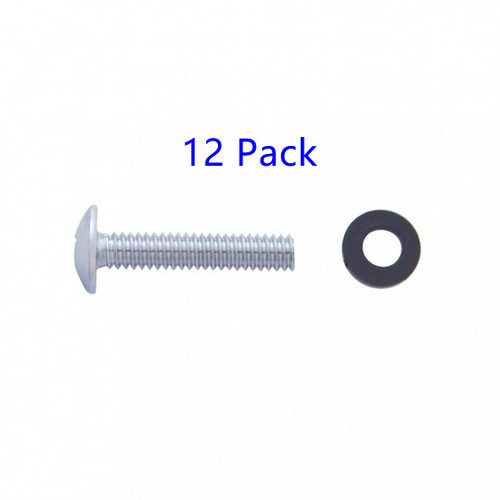 Peterbilt Chrome Window Sill Screw Set 12-Pack