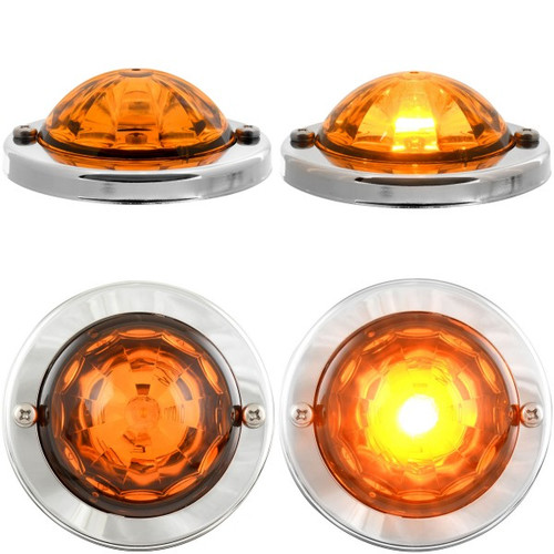 Low Profile Super Star Watermelon LED Sealed Light with Stainless Steel Bezel