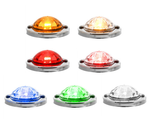 Low Profile Super Star Watermelon LED Sealed Light with Stainless Steel Bezel