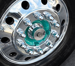 4.5" Bolt Pattern Custom Front Oil Cap Covers Pair