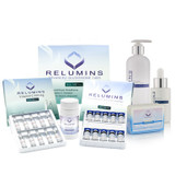 Authentic Relumins Advanced 1400mg White Set - 1400mg Set, Booster, Repair Lotion, TA Stem Cell Serum & TA Stem Cell Soap