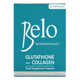 Belo Nutraceuticals Glutathione and Collagen Dietary Supplement - 60 Capsules + 30 Free - Total 90 Capsules!