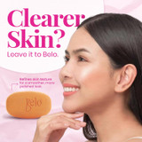 Belo Essentials Papaya - Brightening + Clearing Soap with Natural Papaya Enzymes, 65g, 3 Bars