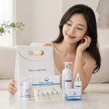 RELUMINS GLUTATHIONE VIALS - ADVANCED FORMULA 7500MG - Complete Skin Lightening Set