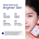 Relumins Advanced Patented Tri-Form Glutathione Complex 1000 mg - Fast-Absorb L-Glutathione, S-Acetyl & Liposomal + Alpha-Lipoic Acid & Rose Hips - Made in USA
