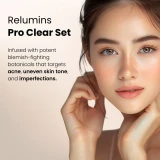 Authentic Relumins Professional Clear Set with Blemish Fighting Botanicals