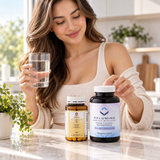 Tatiomax Gold Glutathione 1200mg Brightening Gel Capsules & Relumins Vitamin C MAX Stack