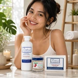 Dalfour Beauty Excel Face &Body Whitening  Set -  Body Lotion, Gold Seal EXCEL+ Whitening Cream & Soap