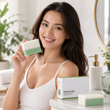 Relumins Gluta 10-in-1 Natural Soap Bar 135g – Cold Process Coconut Oil Soap, Glutathione Brightening, Tea Tree Cleansing, Centella Repair, Moisturizing Herbal Skin Care