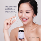 Relumins Advance Nutrition Active 6X Glutathione Complex & Vitamin C MAX Capsules - Vegan, Vegetarian and Halal Certified