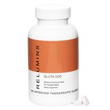 Relumins Gluta 500 Chewable Sublingual Tablets with Glutathione, Hyaluronic Acid, Vitamin C, Biotin & Collagen – Supports Skin Tone & Glow – Fruit Punch Flavor – 60 Tablets