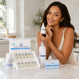 RELUMINS GLUTATHIONE VIALS - ADVANCED FORMULA 15000MG - Complete Skin Lightening Set