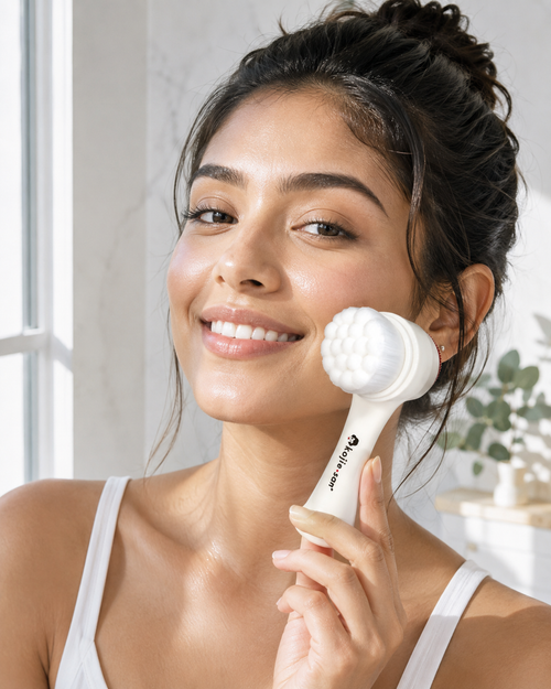 NEW! Kojie San Exfoliating Face Brush for Perfect Skin 2025