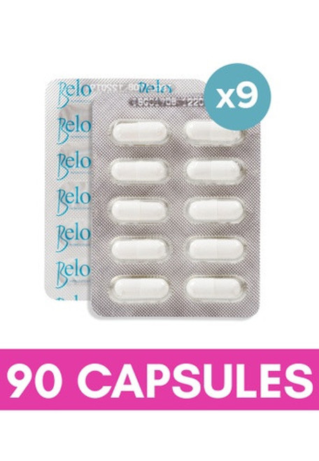 Belo Nutraceuticals Glutathione and Collagen Dietary Supplement - 60 Capsules + 30 Free - Total 90 Capsules!