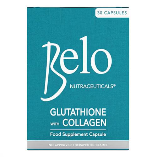 Belo Nutraceuticals Glutathione and Collagen Dietary Supplement - 60 Capsules + 30 Free - Total 90 Capsules!