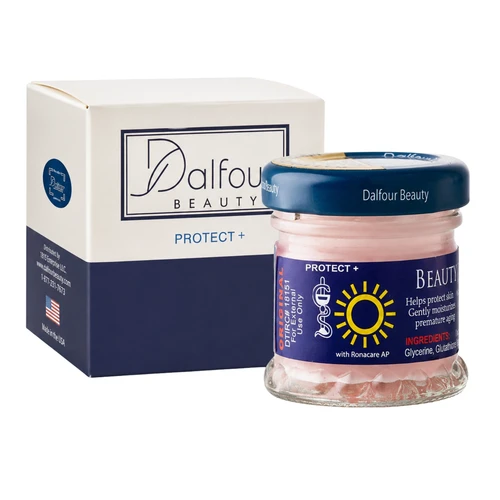 NEW! Authentic Dalfour Beauty Glutathione Whitening Cream PROTECT+