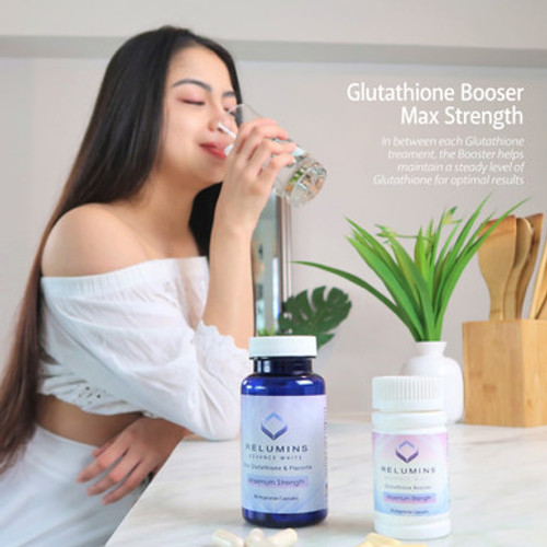 Authentic Relumins Advanced White Glutathione Booster - Max Strength
