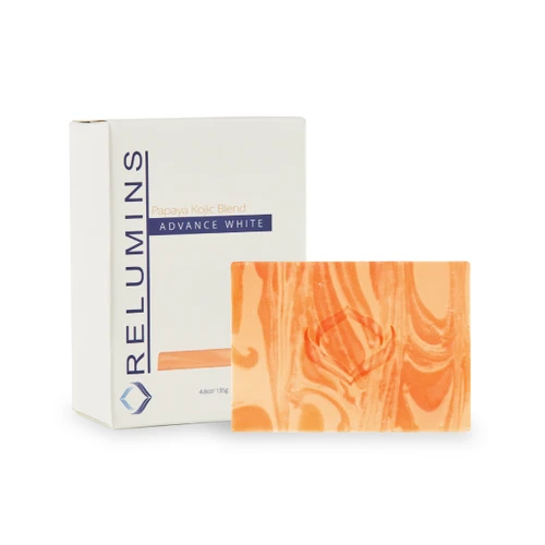 Relumins Triple Papaya Kojic Whitening Bar-Professional Spa Formula- 3X More Effective Than Diana Stalder Papaya Kojic Soap