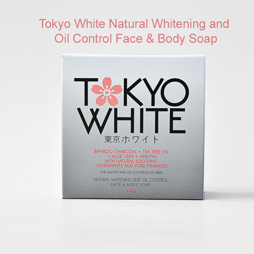 NEW! Tokyo White Natural Whitening and Oil Control Face & Body Soap