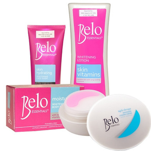 Belo Essentials Nourishing Whitening Treatment Set with No Capsules - For Normal to Dry Skin
