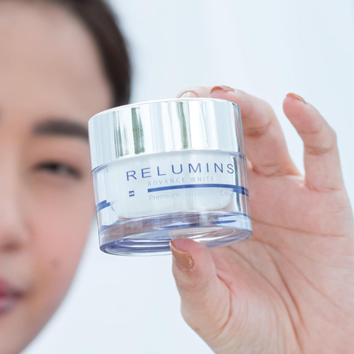 Authentic Relumins Advance Whitening Facial Cream With TA Stem Cell & Placenta - Intensive Repair Day Cream