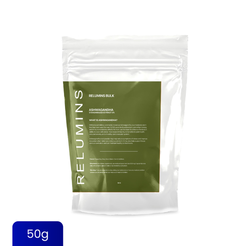 Relumins Ashwagandha PUREPOWDER | Herbal Supplement Powder | Adaptogenic Herb