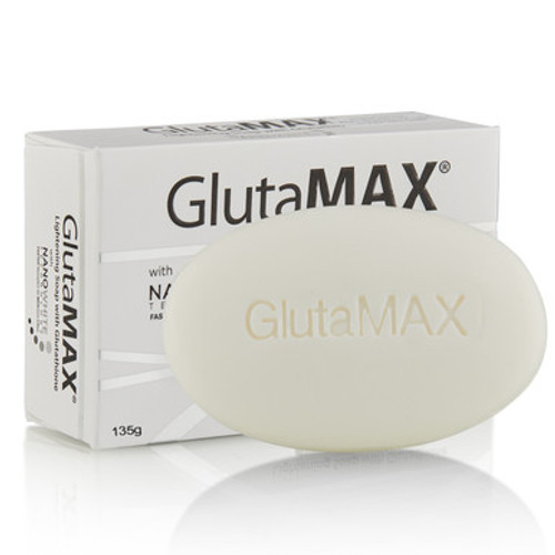 GlutaMAX Lightening Soap with Glutathione - 135gm - Great for all skin types! GlutaMAX Lightening Soap with Glutathione - 135gm - Great for all skin types!