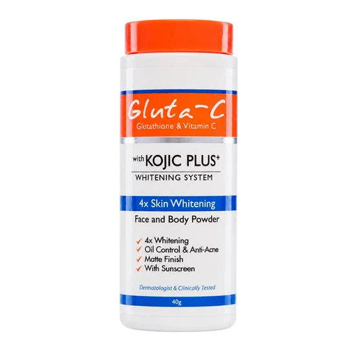 Gluta-C Face and Body Powder with Kojic Plus+ 