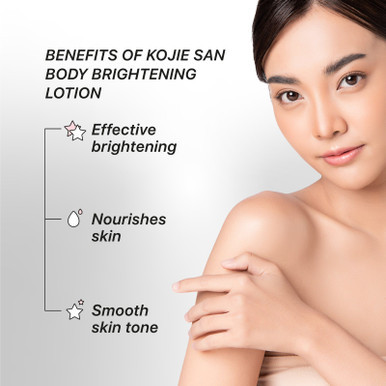 Kojie San Body Lightening Lotion with Environmental Protection - 150ml Bottle