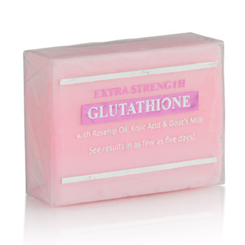 Premium Extra Strength Whitening Soap w/ Glutathione, Goat's milk, Rosehip, and Kojic Acid