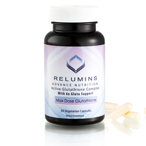 NEW Relumins Advance White Active Glutathione Complex -Oral Whitening Formula Capsules with 6X Boosters- Whitens, repairs & rejuvenates skin