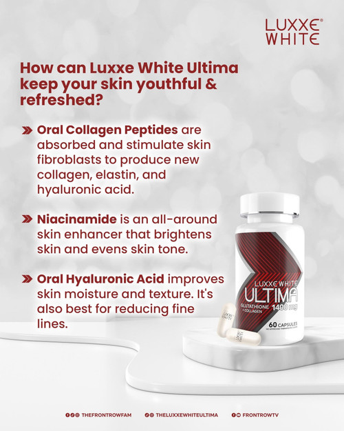 Luxxe White Ultima Glutathione + Collagen 1400mg