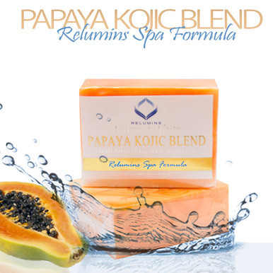 Buy Bulk & SAVE!  Multipack of Relumins Triple Papaya Kojic Whitening Bar-Professional Spa Formula - SAVE BIG