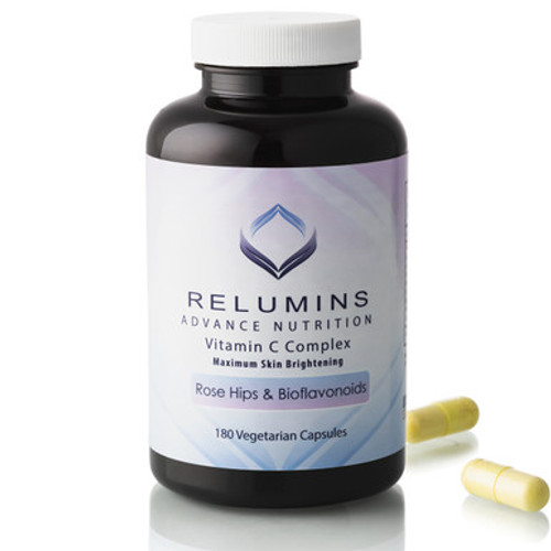 3 Bottles Relumins Advance Vitamin C - MAX Skin Whitening Complex With Rose Hips & Bioflavinoids