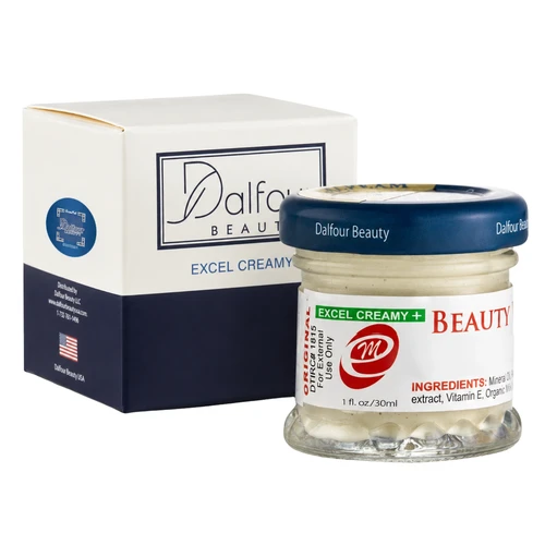New! Dalfour Beauty Gold Seal EXCEL Light & Creamy + Brightening Cream