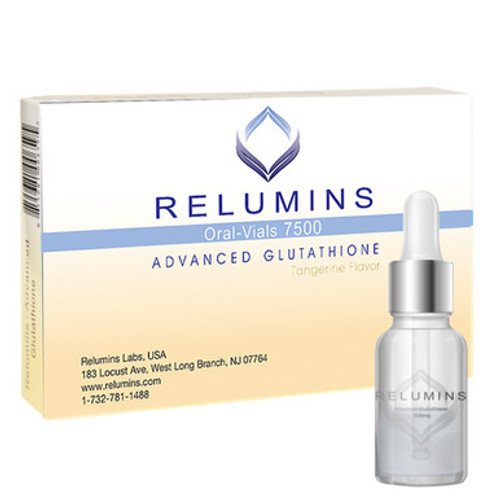 5 Sets of Authentic Relumins Glutathione Vials - New Advanced Formula 7500mg  - Professional Grade Skin Whitening  - with Gluta Boosters