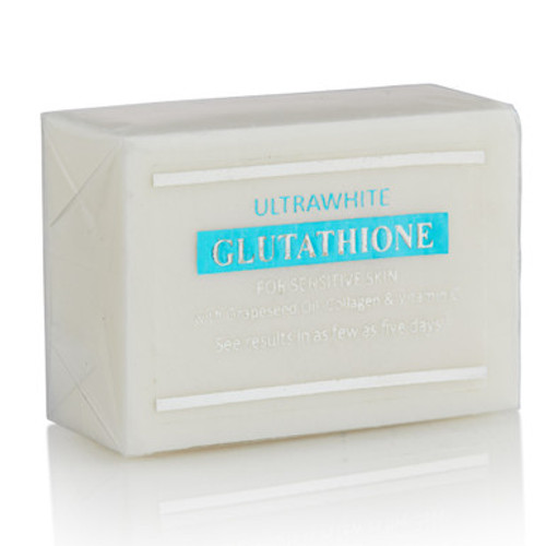 Premium Ultrawhite Glutathione Whitening Soap for Sensitive Skin, w/ Glutathione, Grapeseed Oil, Collagen, Vitamin C